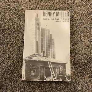 3/$10 Henry Miller book the Air-conditioned nightmare